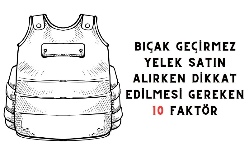 bıçak koruma yeleği